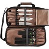 EVERPRIDE Chef Knife Bag Holds 20 Knives PLUS Large Zippered