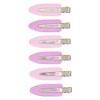 Oz Essentials Creaseless Hair Clips - Purple/Pink