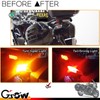 GSOWO 2 PCS Turn Signal Lights for 2008-2018 Kawasaki Concours