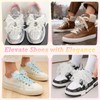 WEGOODZF 2 pcs White Lace and Pearls Bowknot Shoe Charms