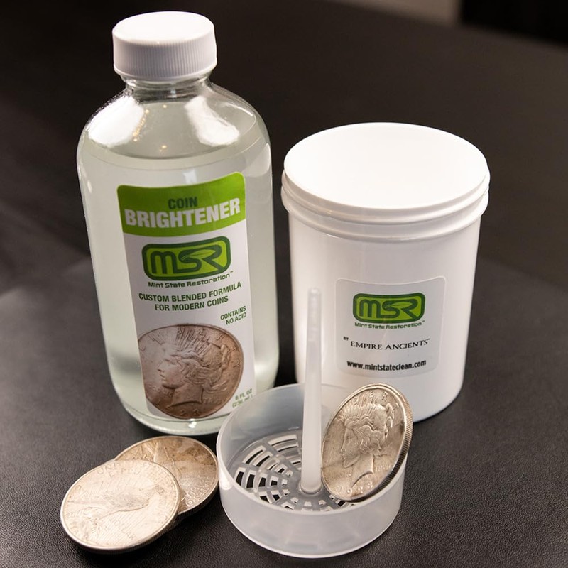 Empire Ancients Mint State Restoration (MSR) Coin Brightener Solution (8