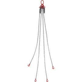 G80 Engine Chain Hoist 5/16 Inch X 10 ft Lifting Chains 11000 Lbs/5 Ton Capacity New 5/16 Inch X 10 ft Chain Sling for EngineDefault: Default