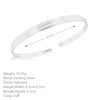 Tuscany Silver Crossover Torque Bangle