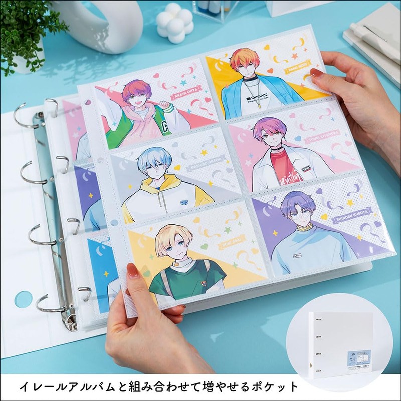 irelu IRL-RF-AP01 L Size, Horizontal Orientation (6 Pockets (Both Sides)),