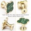 Xinghonyac 8 Pcs Clover Four-Leaf Cabinet Knobs, Cabinet Drawer Pulls