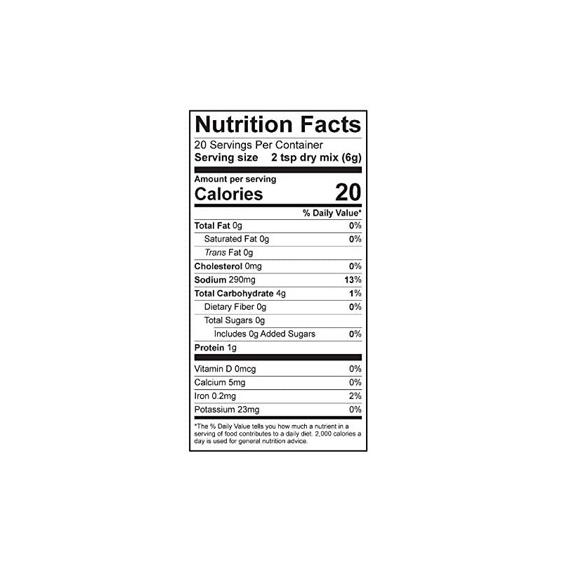 The Cajun Spoon Brown Gravy Mix, 1.96 Ounce Packets (Pack