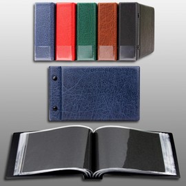 Prophila Collection kleines Postkarten- und Briefe-Album blau