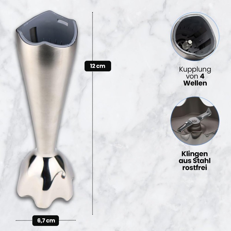 Braun Replacement Hand Blender for Braun 4199 C.O:7322110294 for Multiquick