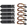 Heevhas Capacitive Soil Moisture Sensor Corrosion Resistant Moisture Detection Garden