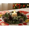 CozierGlow Rechargeable Flameless Tealights Candle with Remote Timer, 3D Moving