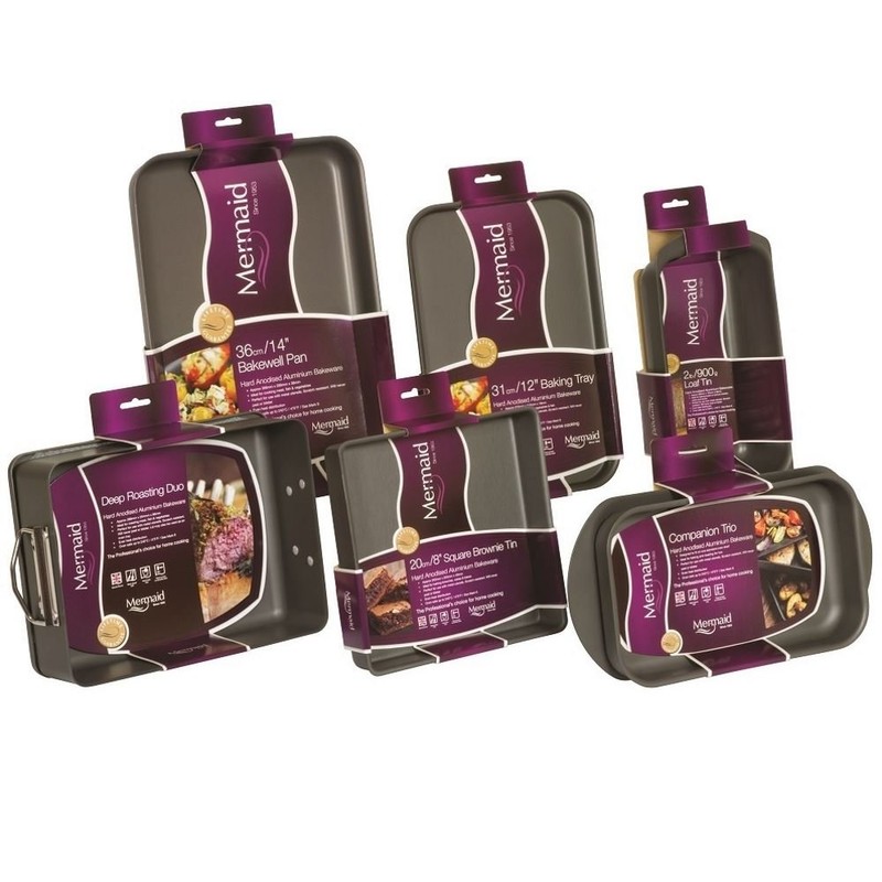 MERMAID Hard Anodised 10" Companion Baking Tray - Made in