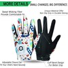 Golf Gloves Kids Left/Right Hand 2 Pack, Breathable Boys Girls