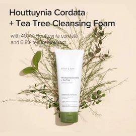 Mary&May Houttuynia Cordata + Tea Tree Cleansing Foam 150 ml