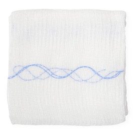 Medline NON21430LF 100%-Cotton X-Ray Detectable Gauze Sponge, Sterile, 16-Ply, 4" Length, 4" Width, Pack of 1280