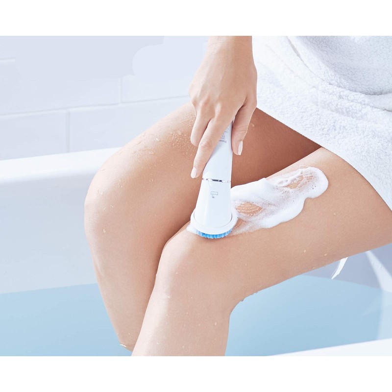 Panasonic ES-2D04-W503 Epilator Attachment Body Brush with Exfoliating Effect, White