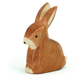 Ostheimer 15001 Wooden Sitting Rabbit Height 6.5 cm