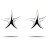 925 Solid Sterling Silver Starfish 16mm Post Stud Earrings –