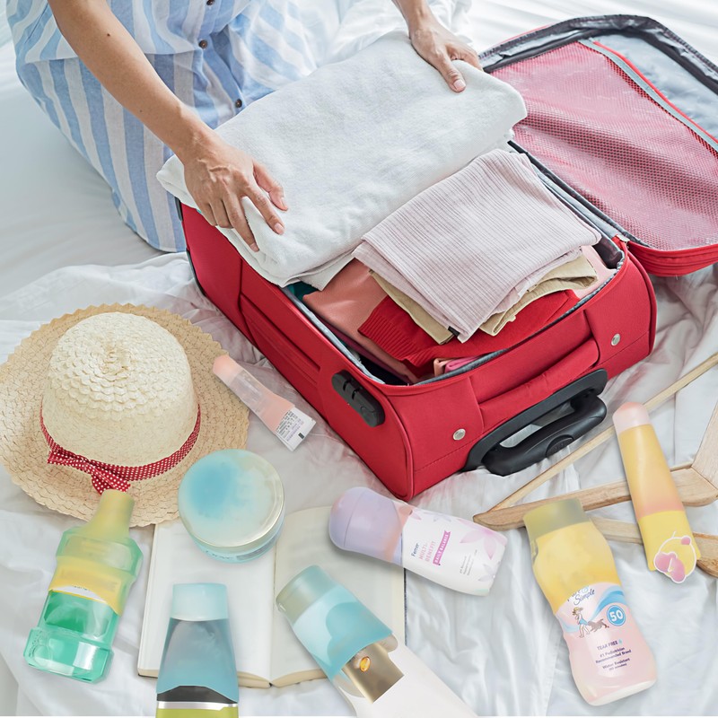 TRANOMOS - Fundas de silicona para botellas, 24 pcs, Paquete