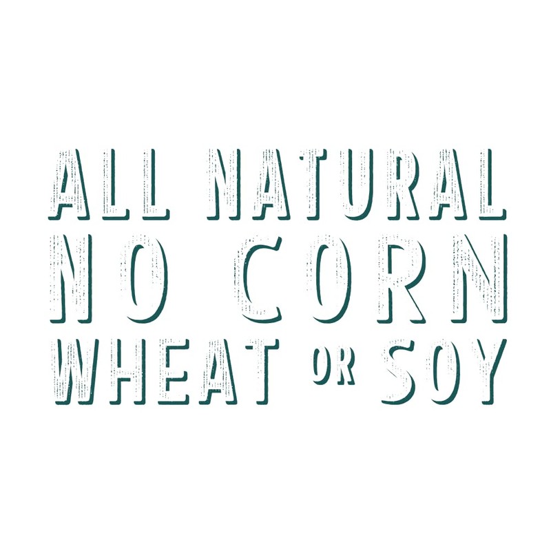 Gnawturals Rawhide Free Dog Chews | Ribbed Bones | for