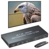2x2 Video Wall Controller,4k/60HZ Input 1080P Output HDMI Video Wall