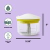 Chef’n VeggiChop Manual Hand-Powered Food Chopper and Processor, Chops Vegetables,