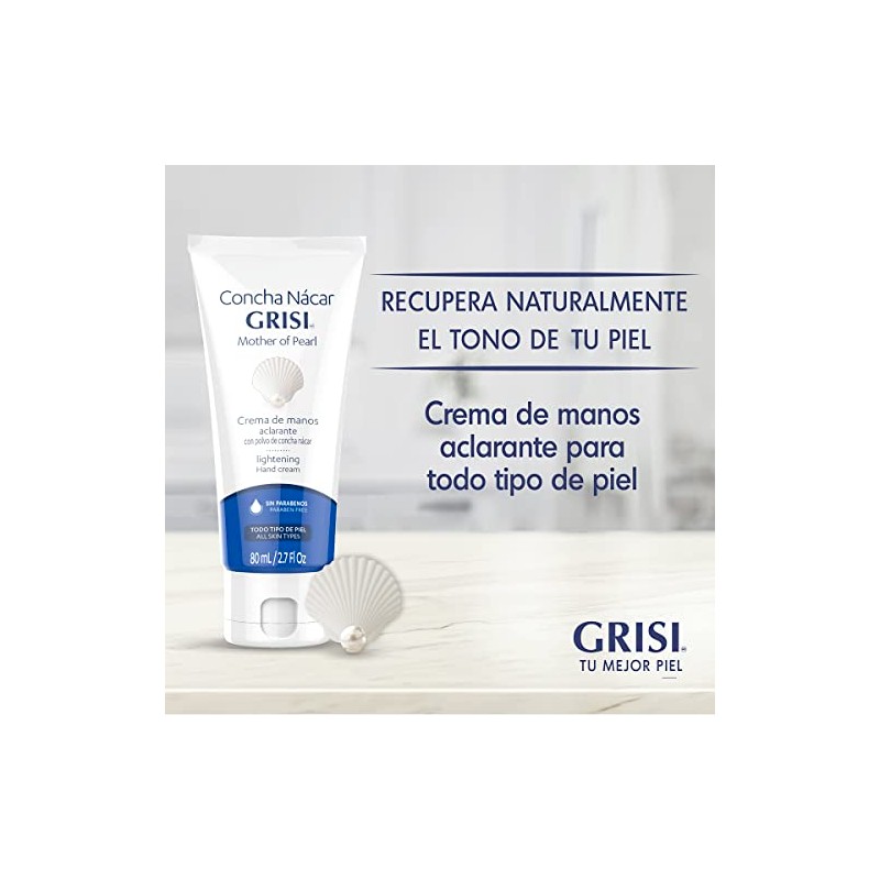 Concha Ncar Grisi Concha Ncar Crema Para Manos 80ml, color,