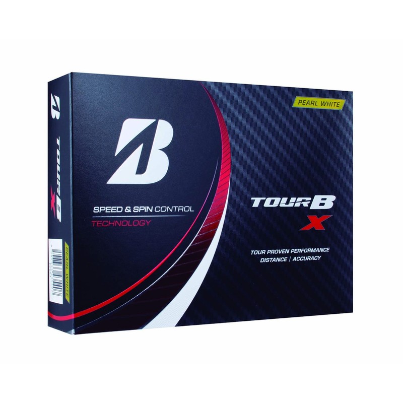 Bridgestone Tour B X Golf Balls, 2022 Model, 12 Balls