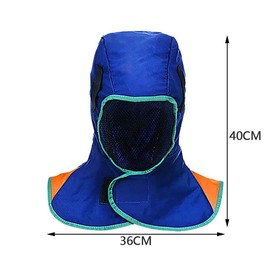 FR Welding Hood Fireproof and Washable Welding Caps Welding Neck Protector for Head Protection