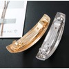 2PCS French Barrette Hair Clips Simple Retro Classic Large Barrettes