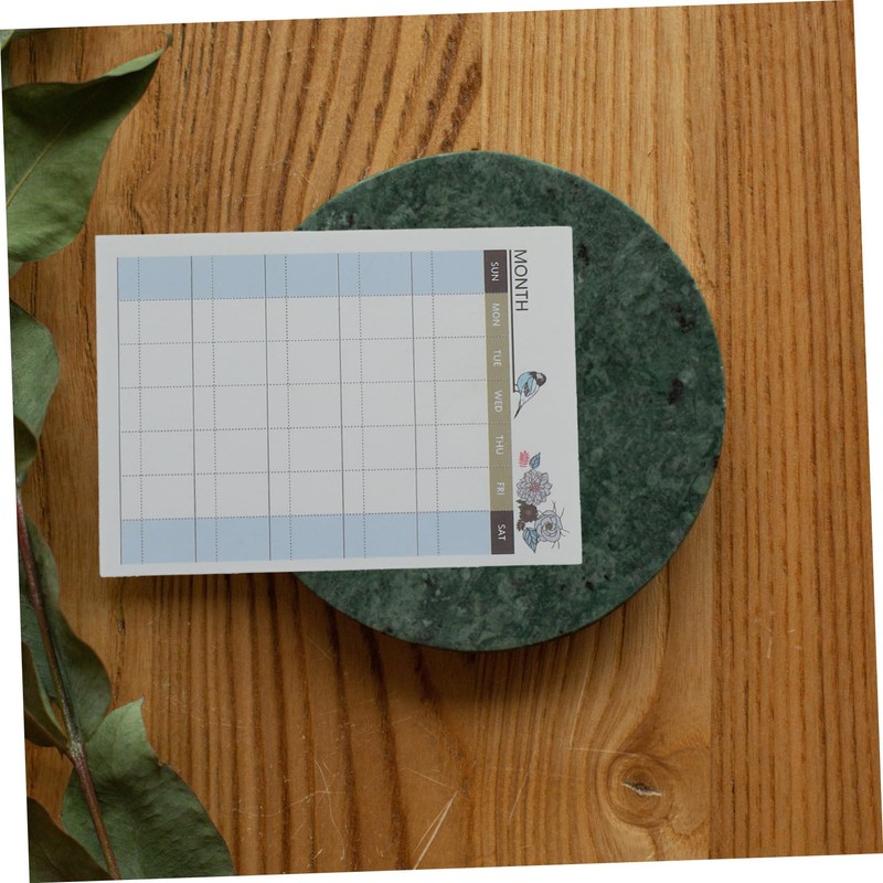 TEHAUX 6pack Daily Planner Notepad Compact To-do List Notebooks Page