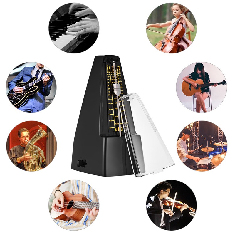 Standard Universal Mechanical Metronome ABS Material for Guitar Violin Piano