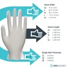 Unigloves Unicare Vinyl Multipurpose Disposable Gloves, Powder Free, Latex Free,