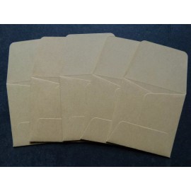 Guardhouse (5) Guardhouse 2x2 Archival Paper Coin Envelope Kraft PH Neutral & Sulfur Free