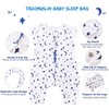 TADO MUSLIN Organic Cotton Baby Sleep Sack - 3 Pack