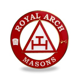 Masonic Royal Arch Auto Decal Freemason Car Emblem