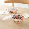 Restaurantware 7.4 Ounce Food Containers 200 Disposable Salad Bowls -