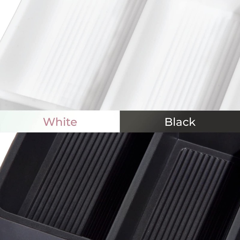 iDesign The Sarah Tanno Collection 4 Slot Silicone Cosmetic Drawer