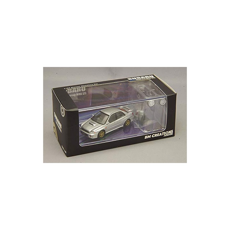 BM CREATIONS Subaru 2001 Impreza WRX Silver RHD 64B0080