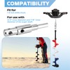Two Stage Auger Adapter Suitable for 3/4" and 7/8" Internal