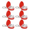 6pcs Cardiopulmonary Resuscitation Face Shield Portable Hygienic Pocket Facial Cover