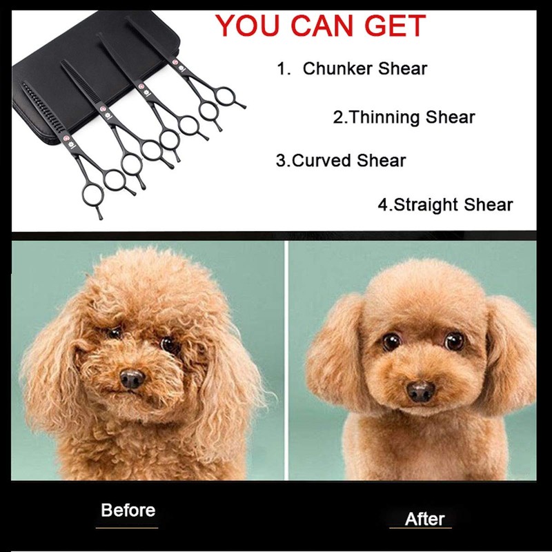 Dream Reach 7.0 Inches Professional Pet Cat Dog Grooming Shears