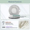 XRHTONG Ear Pads Cushion(Soft Fabric/High Density Foam) Soft Fabric Compatible