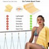 BonGu Turkish Beach Towel,180x90cm Oversized Turkish Cotton with Travel Bag