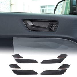 Aunginsy Car Inner Door Handle Frame Trim Compatible with Ford Maverick 2022 2023 Car Front Rear Door Handle Bowl Frame Panel Trim Covers Door Handle Decoration Stickers Protector Interior Accessories