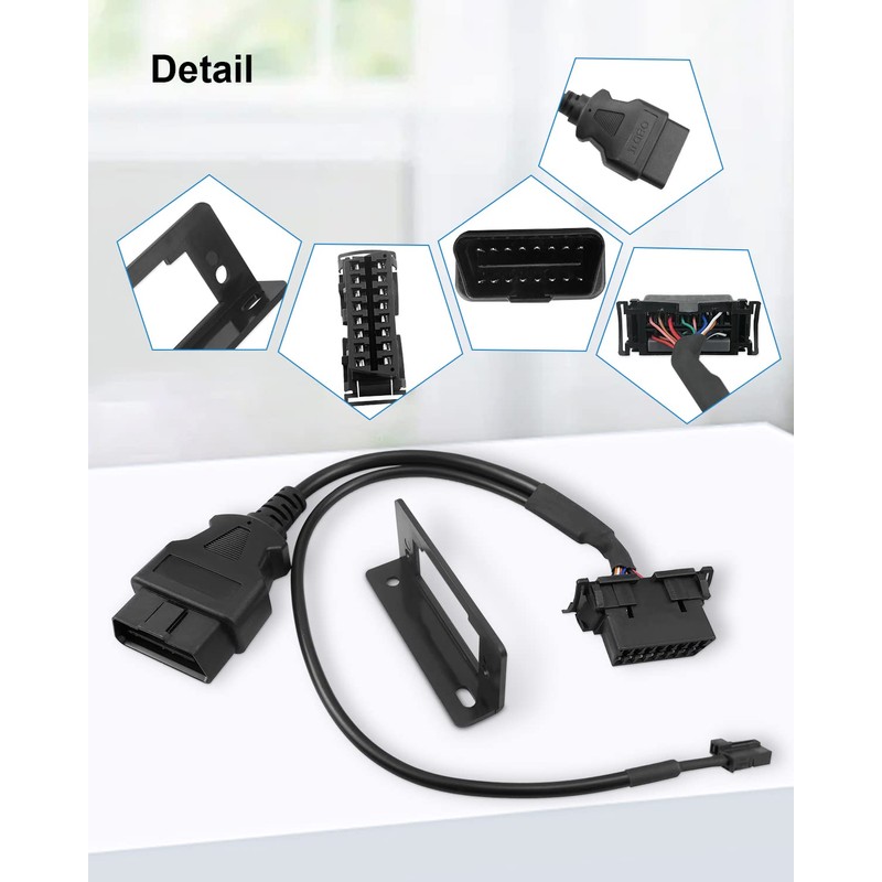 OBD2 Diagnostic Cable HD Security Gate Bypass OBD2 Cable Fit