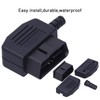 Universal Car OBD2 16 Pin Connector OBD-II Diagnostic Plug Plug