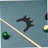 CORHAD 2Pcs Plastic Cue Bridge Head Portable Billiards Equipment for