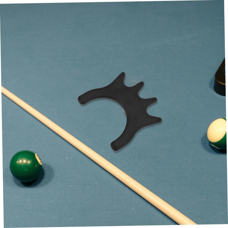CORHAD 2Pcs Plastic Cue Bridge Head Portable Billiards Equipment for