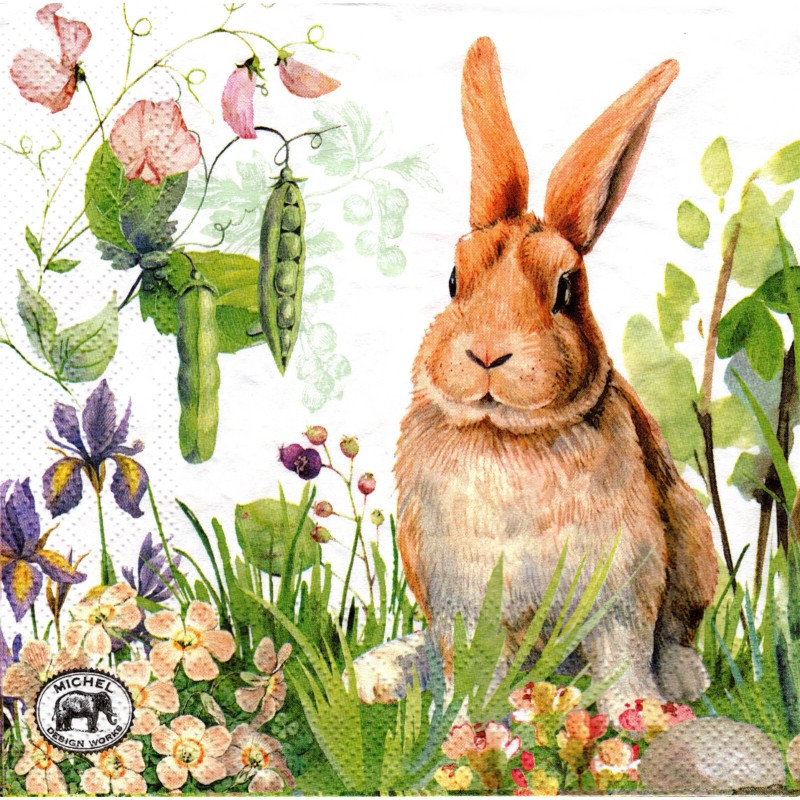 (2) Two Paper Lunch Napkins for Decoupage/Mixe