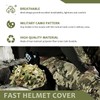 Mtgluk Camo Helmet Cover, Breathable Mesh Camouflage Tactical Military Gear